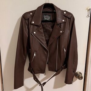 Levi's Brown Leather Jacket